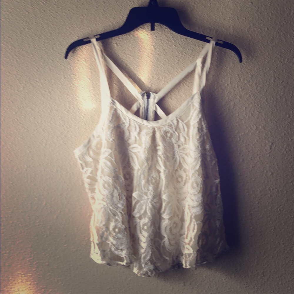 Lace tank